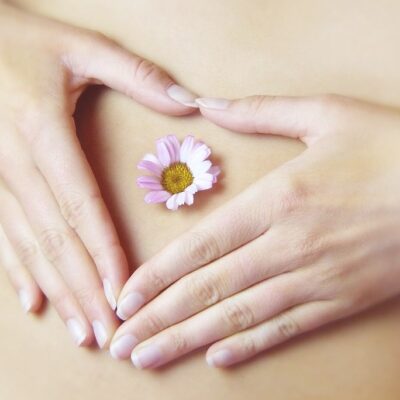 Stomach with flower